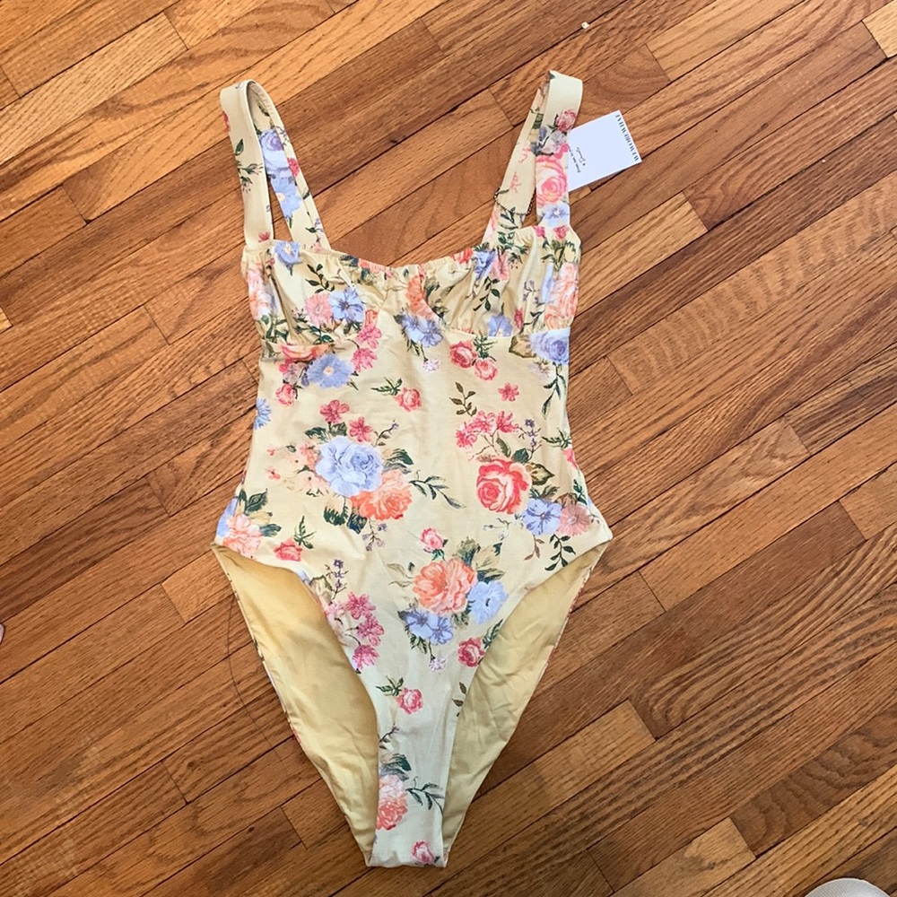 We Wore What one piece swimsuit